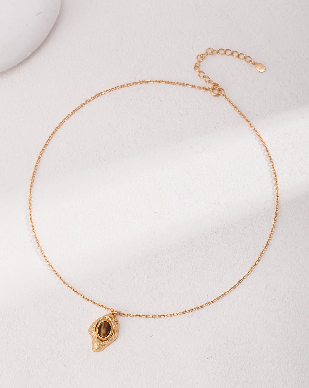 Artemis' Valor Tiger's Eye Necklace - Solene Paris concept store