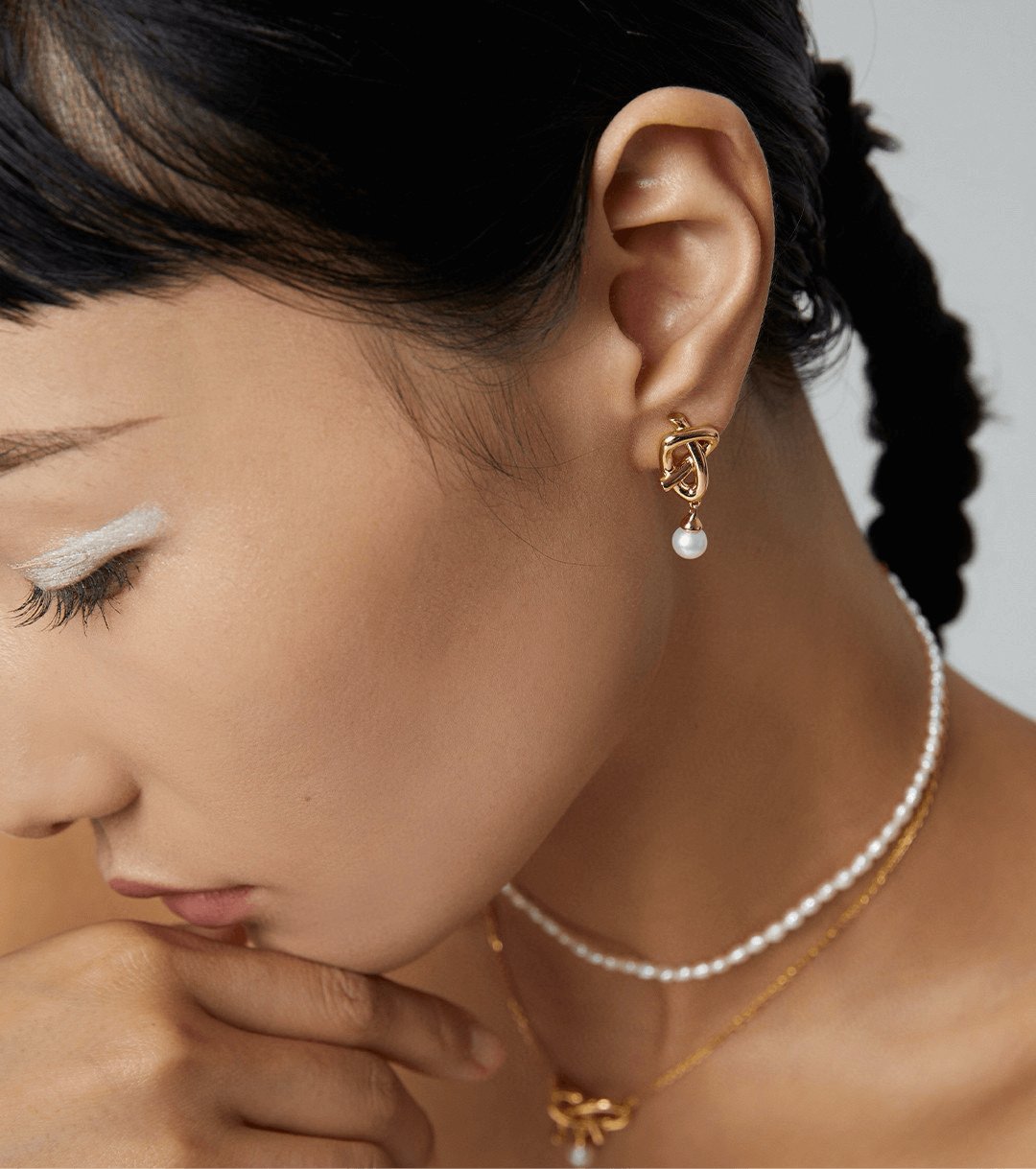 Bowknot Romance Silver Earrings - Solene Paris concept store