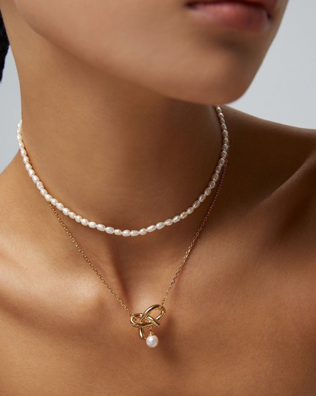 Bowknot Romance Silver Necklace - Solene Paris concept store