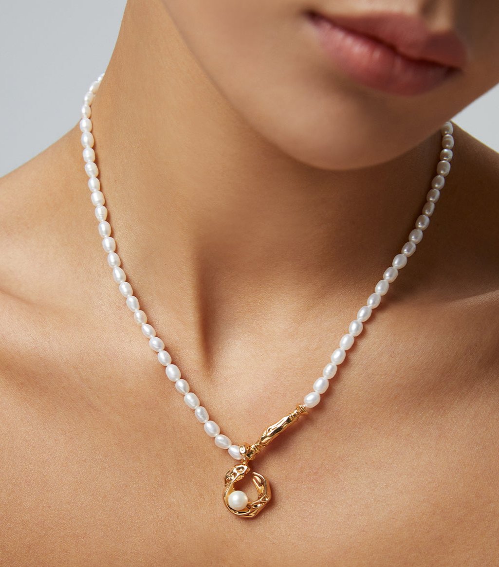 Cybele's Silk Embrace Necklace - Solene Paris concept store
