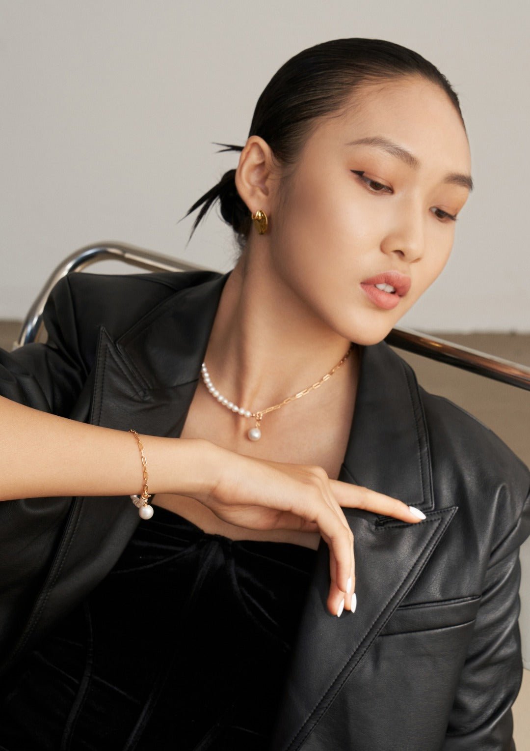 Éclat Baroque Pearl Necklace - Solene Paris concept store