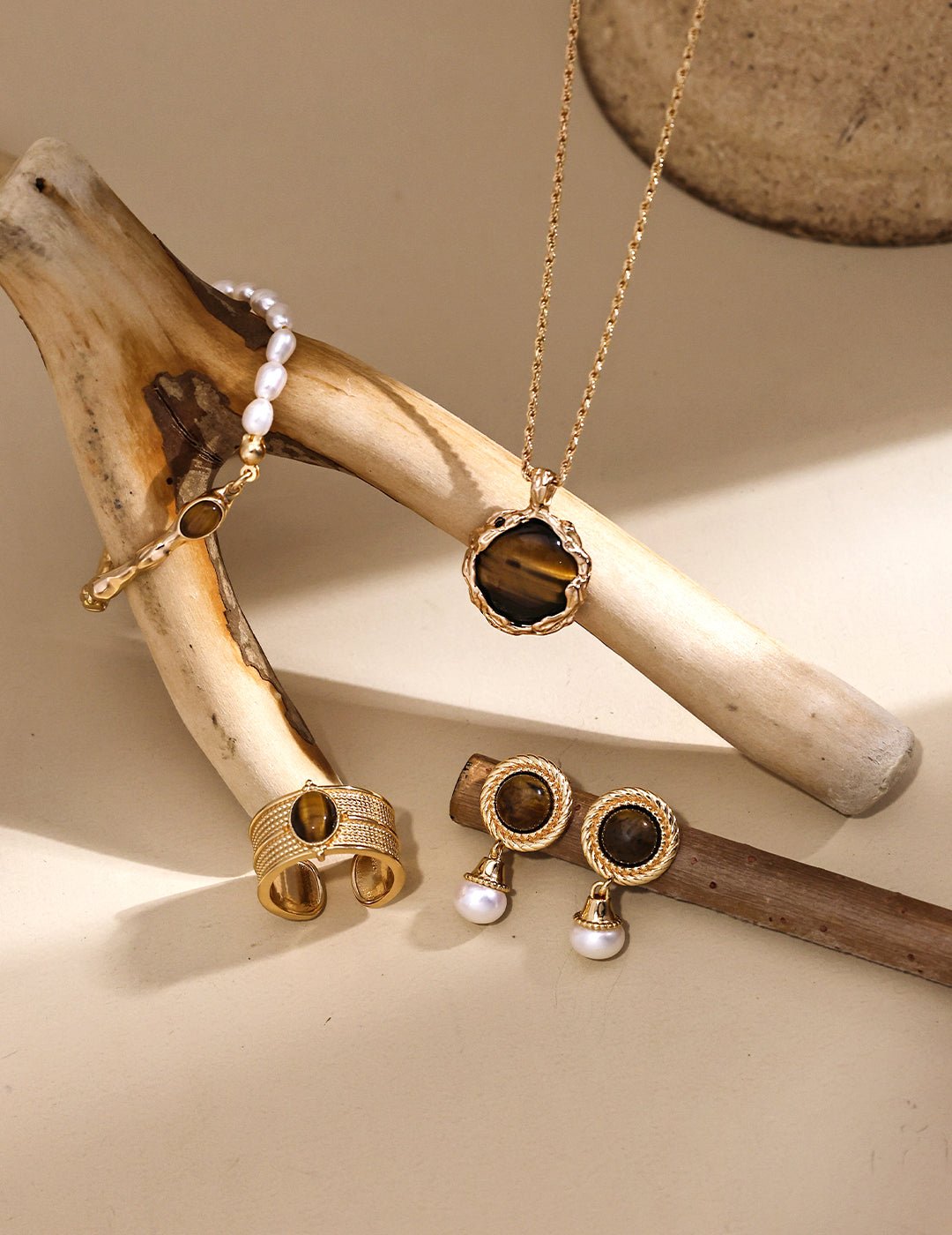 Majestic Tiger's Eye Bracelet - Solene Paris concept store