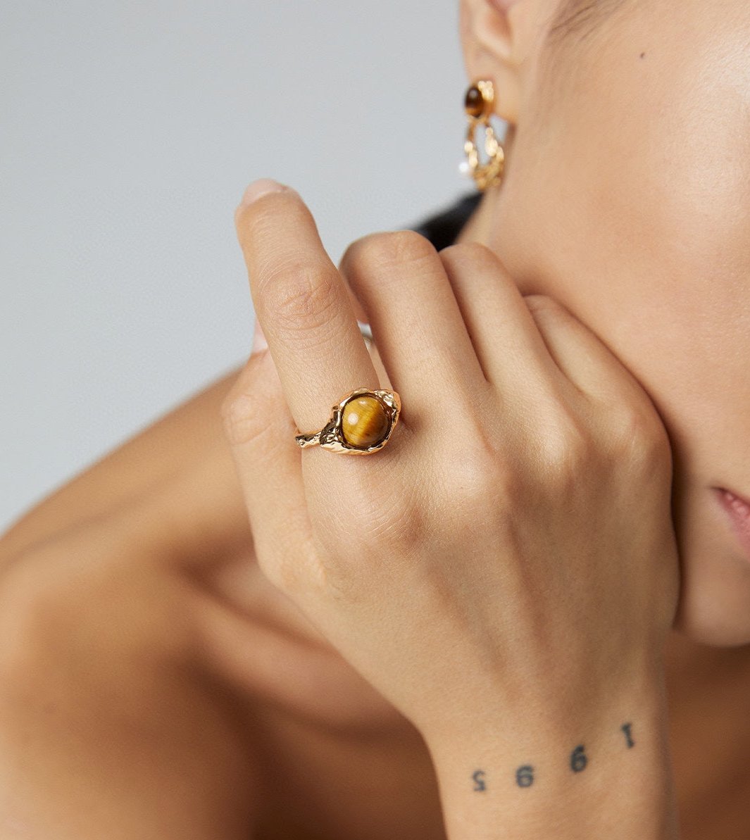 Minerva's Courage Ring - Solene Paris concept store