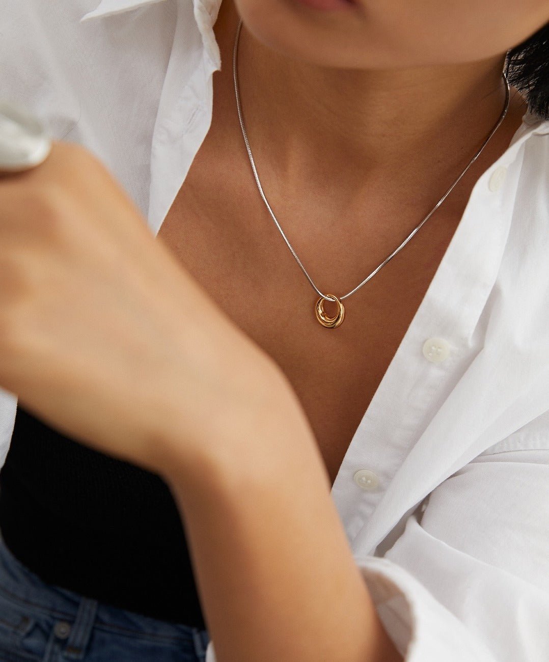 Mondrian's Muse Unisex Pendant Necklace - Solene Paris concept store