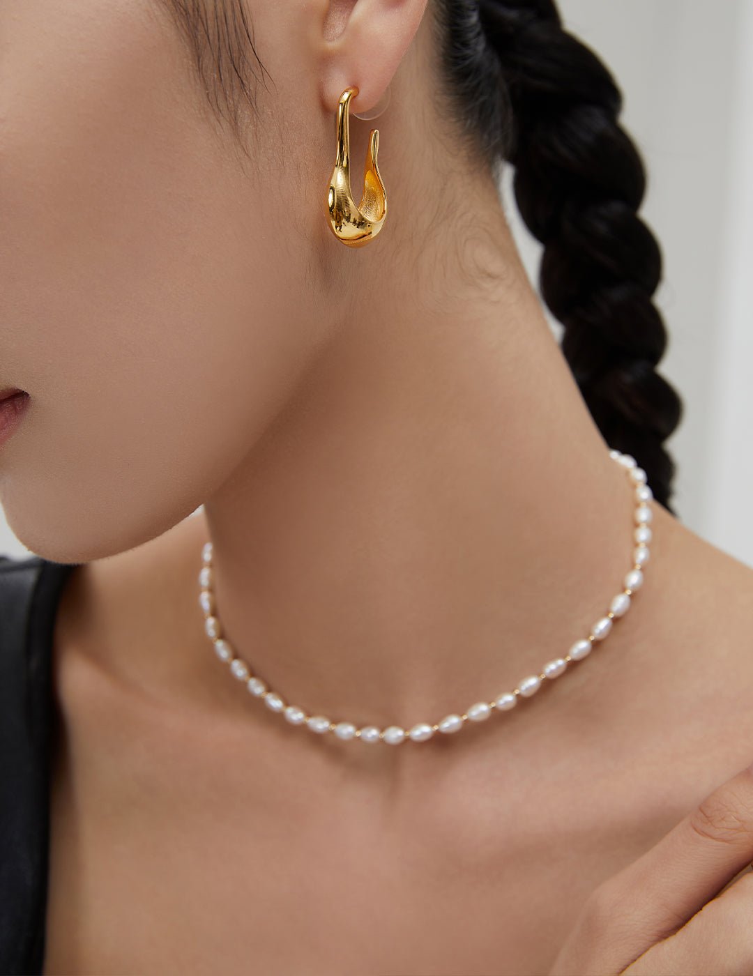 Pearl Pizzazz Vintage Choker Necklace - Solene Paris concept store