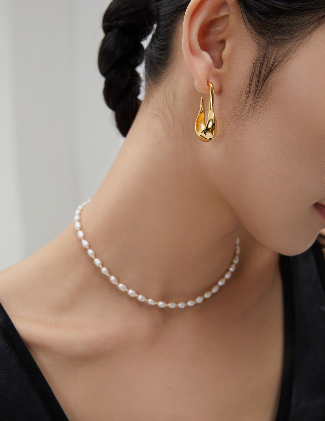 Pearl Pizzazz Vintage Choker Necklace - Solene Paris concept store