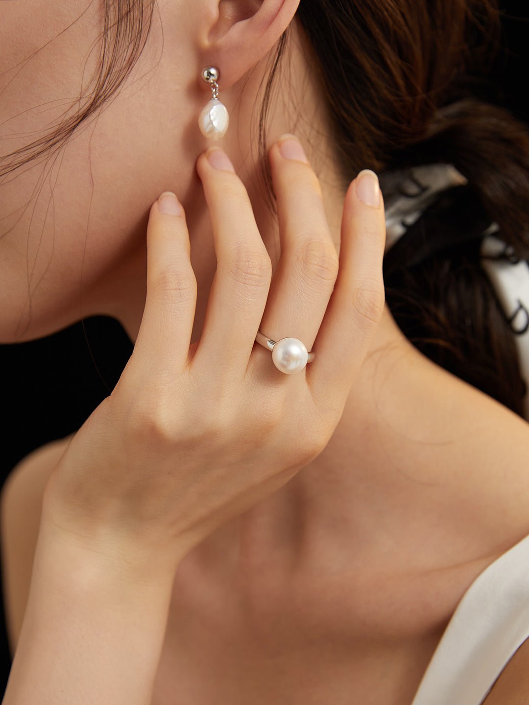 Skagen Pearl Ring - Solene Paris concept store