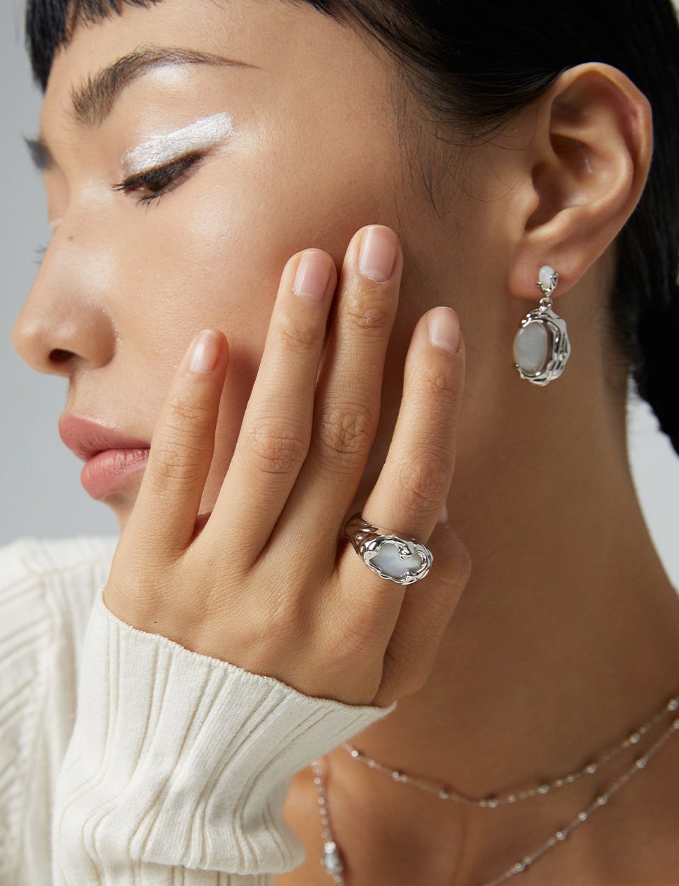 Vesta's Lava Flow Earrings - Solene Paris concept store