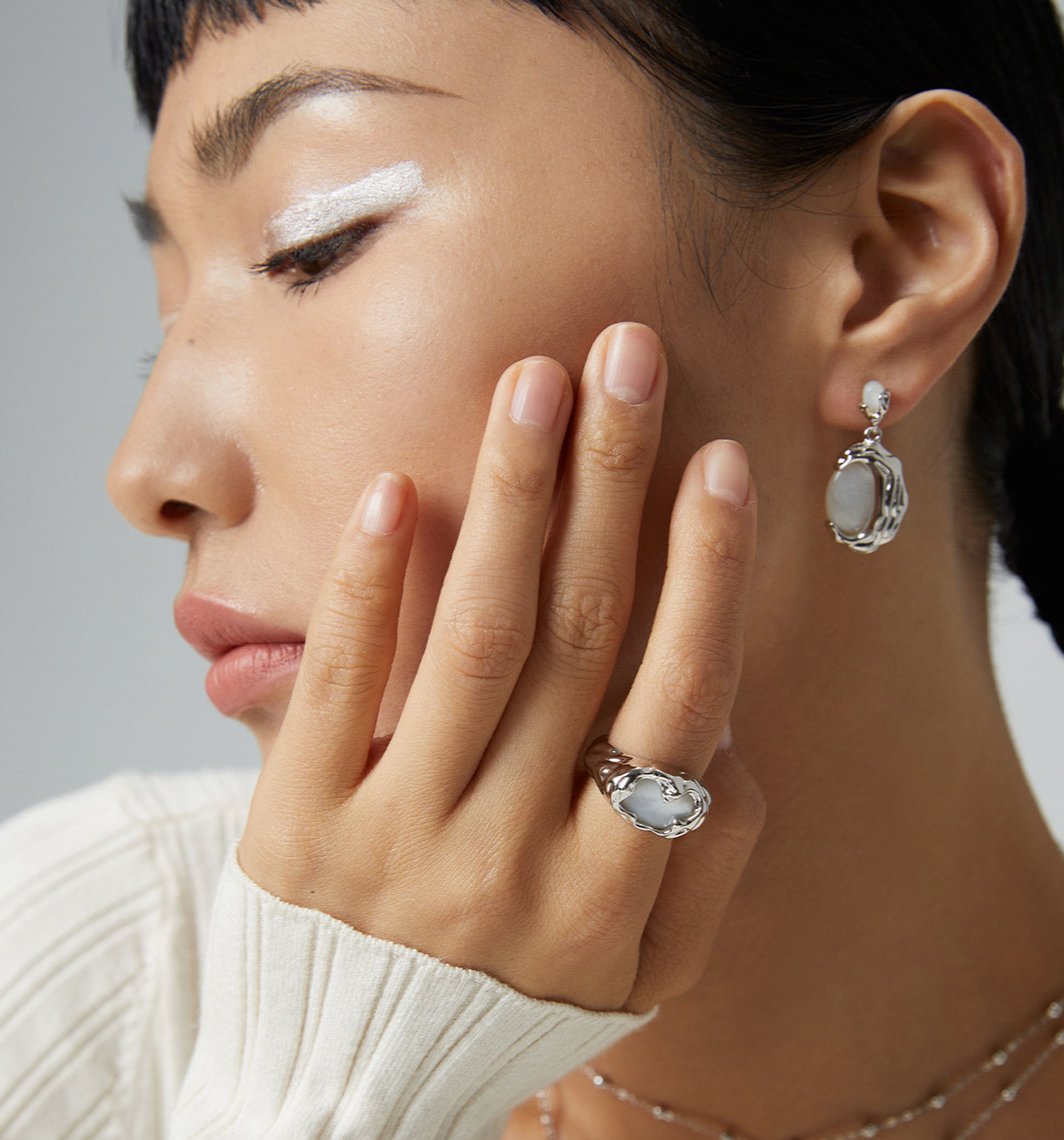 Vesta's Lava Flow Ring - Solene Paris concept store