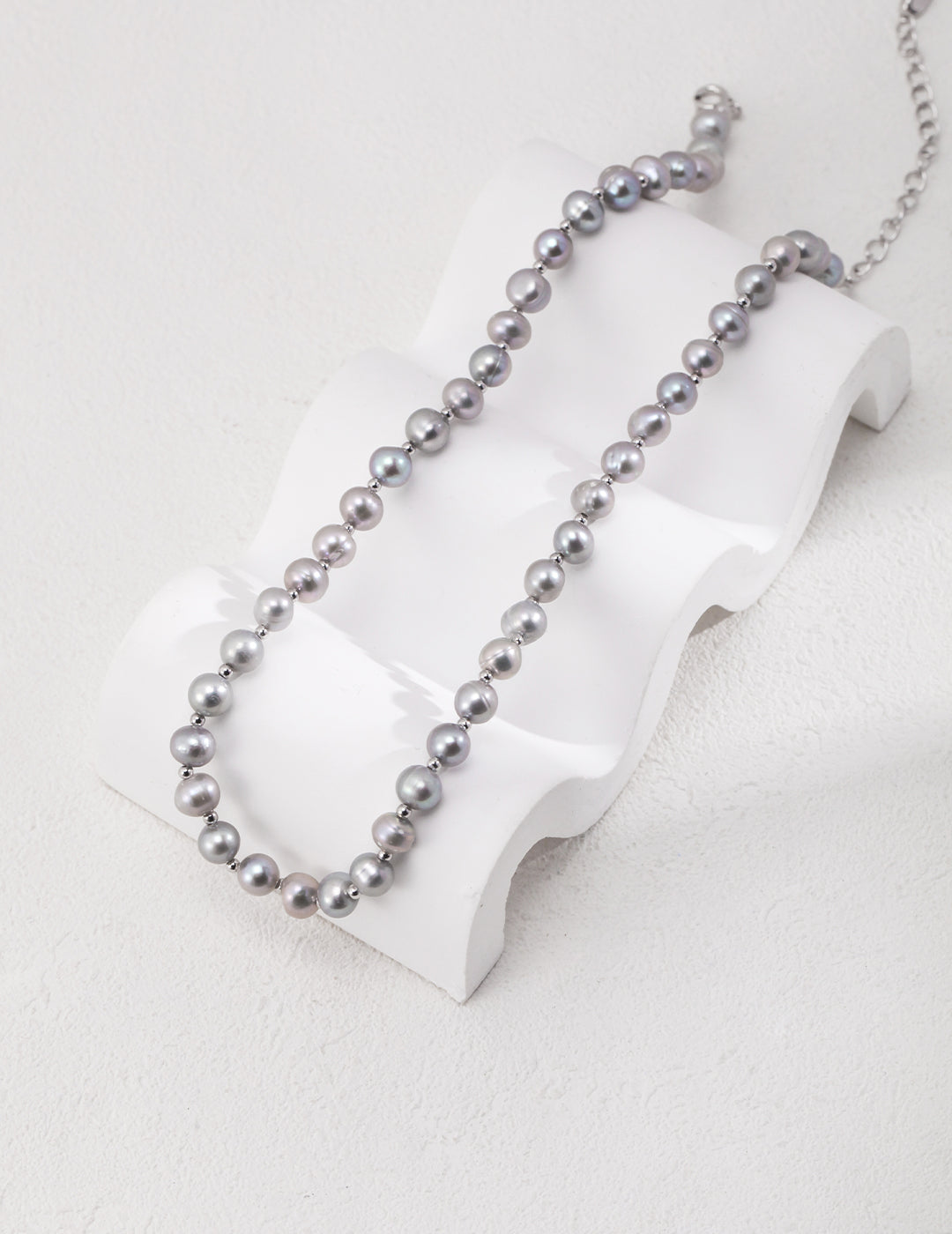 Radiant Tranquility Pearl Necklace