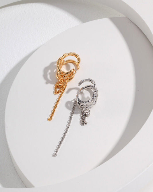 Chic Gleam Ear Clip (Sold Individually) - Solene Paris concept store